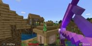 Creepers have no defense against bows and crossbows (Image via Mojang)